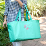 Monogrammed Mint Ultimate Tote Bag