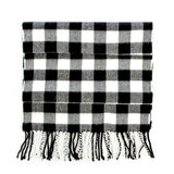 Monogrammed Patterned Cashmere Feel Scarf